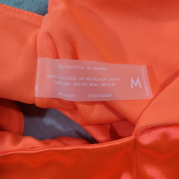 Bodysuit Neon Orange - Picture 4 of 5